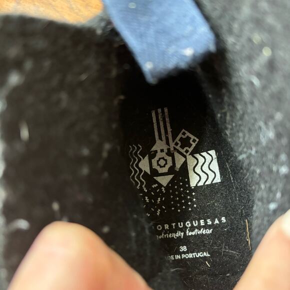 Stylish Black Ankle Booties with Velcro Straps - Picture 7 of 8